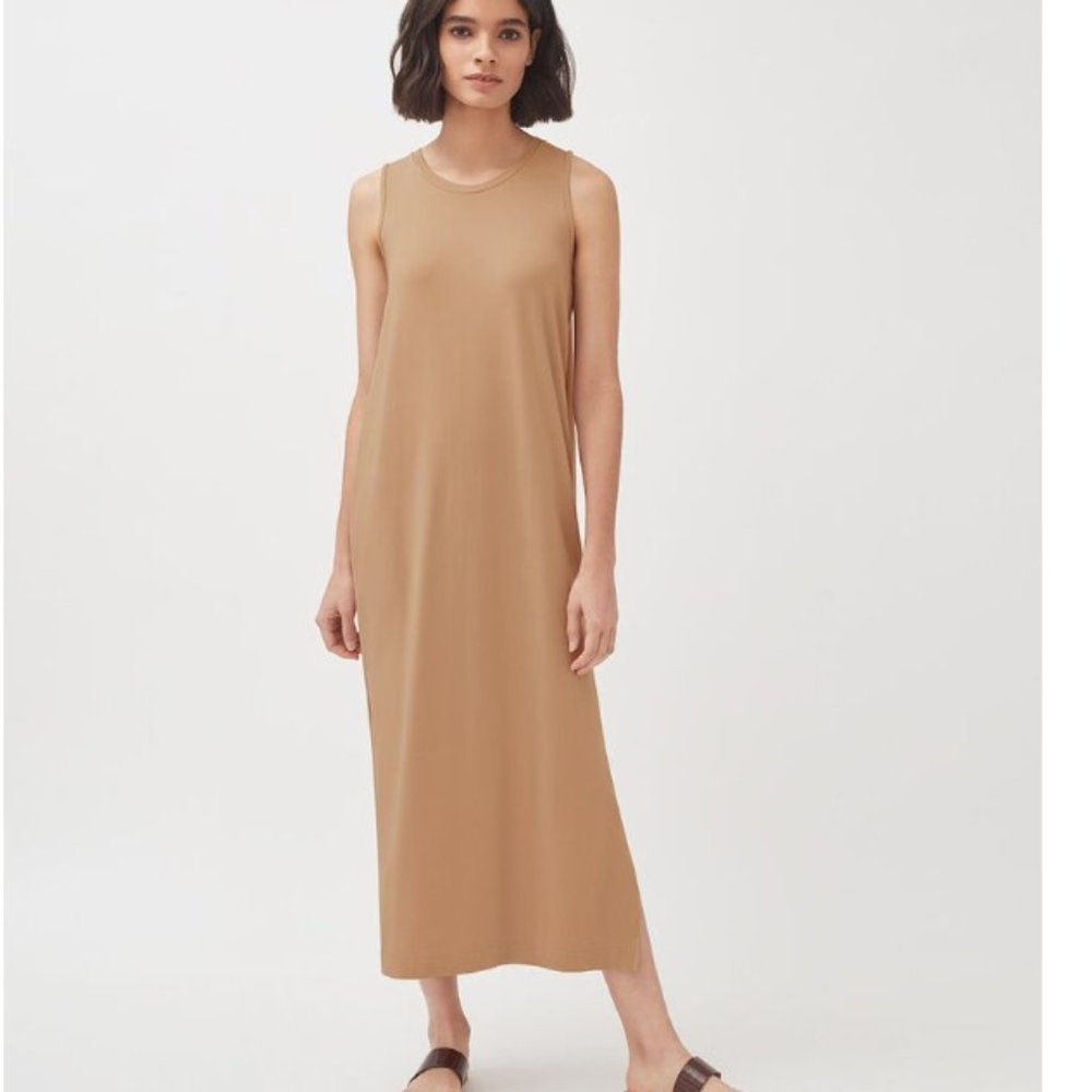 Cuyana Drape-Back Dress